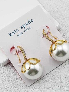 Kate Spade Pearl Pendant Earrings